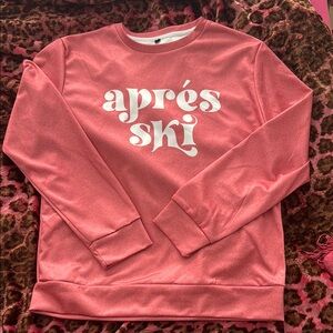 Après Ski Pink Sweater